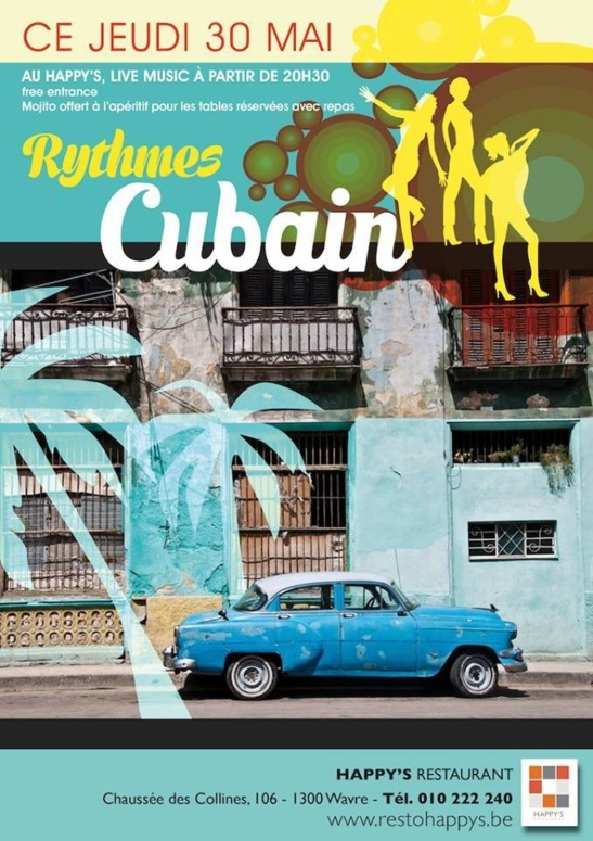 Rythmes Cubains au Happy's !