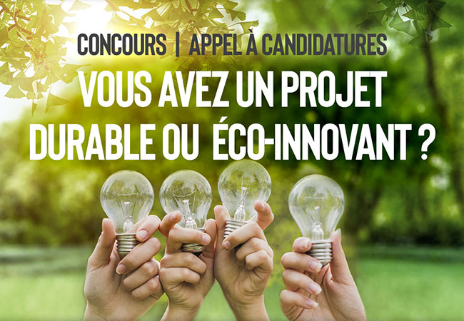 Concours - projet durable ou eco-innovant
