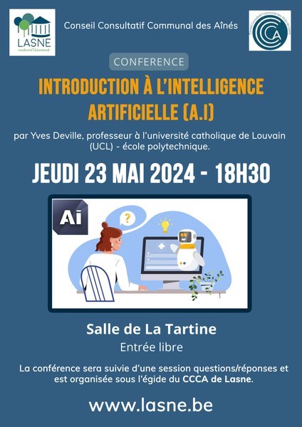 Plongée dans l'IA : Conférence inédite à Lasne avec Yves Deville de l'UCL