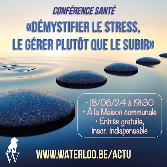 Conférence: "Démystifier le stress : Transformez l'adversité en alliée"