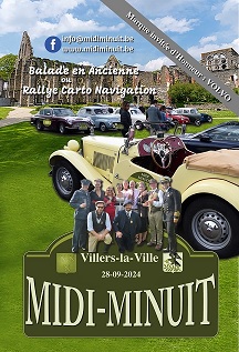 Midi - Minuit 2024 : Un rallye d’exception de Villers-la-Ville au Valjoly