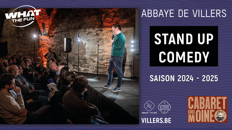 Soirées Stand-Up Comedy à l’Abbaye de Villers-la-Ville : À ne pas manquer !