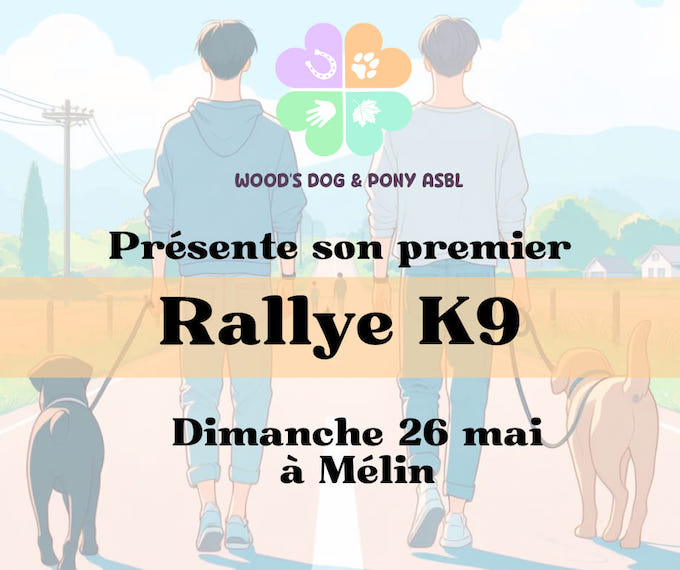 Participez au premier rallye canin solidaire à Mélin le 26 mai !
