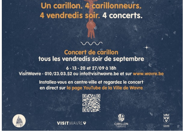 Festival de Carillon à Wavre : « Carillonnez-vous ! »