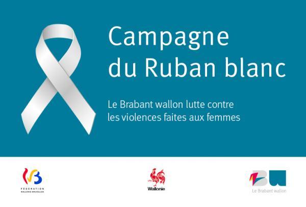 Campagne du Ruban blanc à Wavre : Mobilisation contre les violences faites aux femmes