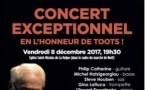 L’équipe du Toots Jazz Festival organise un concert exceptionnel en l’honneur de Toots