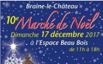 Braine le Château : 10e édition du marché de Noël.