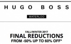 Hugo Boss Waterloo : Dernières démarques !