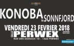 Des titres inédits lors d’un ultime concert de Konoba le 23 février 2018 au Perwex