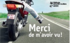 « MERCI DE M’AVOIR VU ! » : la nouvelle campagne de l’AWSR sensibilise à la présence accrue de motards en Wallonie