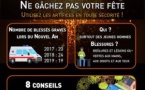 Ne gâchez pas votre fête - Utilisez les artifices en toute sécurité !