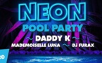 Neon Pool Party à Aqualibi le 29 février : une soirée flashy, dansante et gourmande.