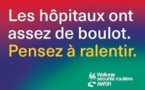 L’AWSR appelle les citoyens à ralentir pour ne pas donner plus de travail aux hôpitaux