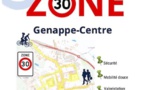 Le centre ville de Genappe en Brabant wallon passe en zone 30