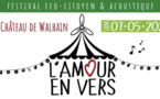 Festival L'Amour en Vers | Le 7 mai 2022 | Walhain