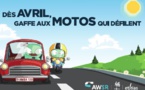 NOUVELLE CAMPAGNE DE SECURITE ROUTIERE   « Dès avril, gaffe aux motos qui défilent ! »