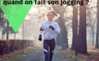 Où doit-on circuler quand on fait son jogging ?