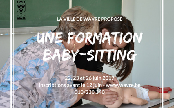 Wavre : Formation baby-sitting 2017