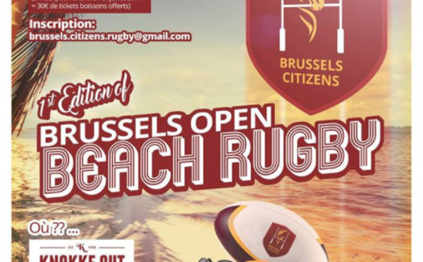 Brussels Open Beach Rugby 1st Edition !