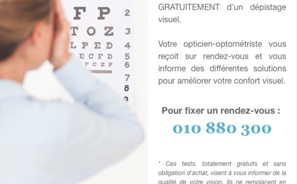 Art de Vue Opticien Wavre : Deux semaines de la vision !