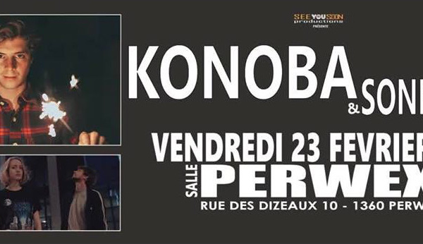 Des titres inédits lors d’un ultime concert de Konoba le 23 février 2018 au Perwex