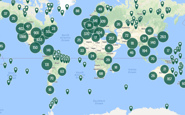 Visitez la carte des merveilles du monde, dont une dans le Brabant wallon !