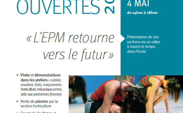 PORTES OUVERTES : EPM Nivelles et IPES Wavre