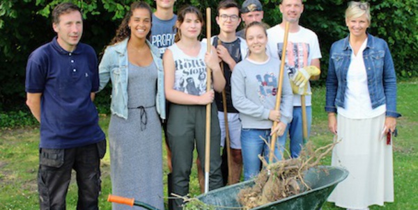 Waterloo : Des jeunes jobistes impliqués dans l'embellissement de la ville