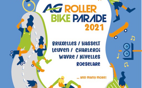 La AG Roller Bike Parade débarque à Nivelles pour vous faire découvrir ses lieux !