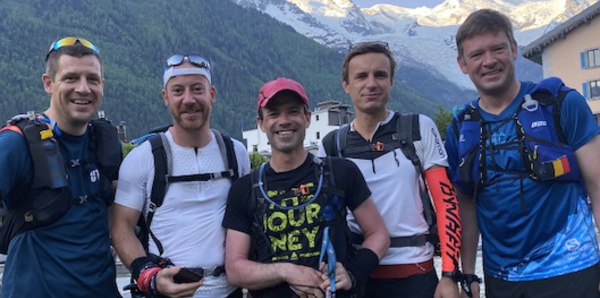 5 Brabançons à l'assaut de l'Ultra Trail du Mont Blanc