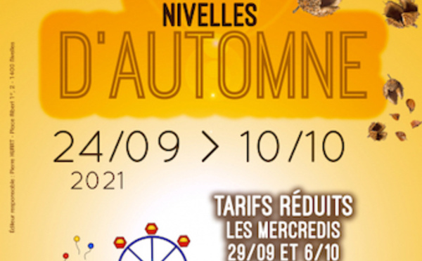 Nivelles : Foire d'automne 2021