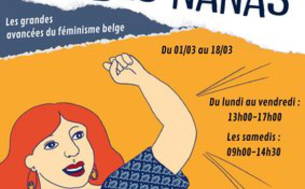 Exposition "Le branle-bas des nanas" | 1er mars au 18 mars 2022 | Nivelles