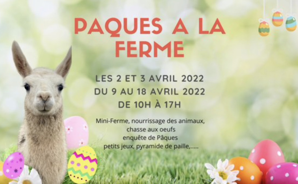 Pâques à la ferme | Le 2 et 3 avril, du 9 au 18 avril 2022 | Grez-Doiceau