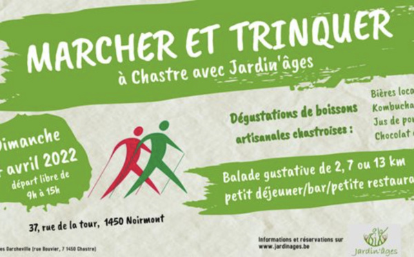 Marcher et trinquer | Le 24 avril 2022 | Chastre