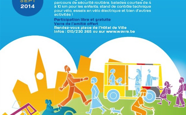 Wavre participe à la Fête de la Mobilité