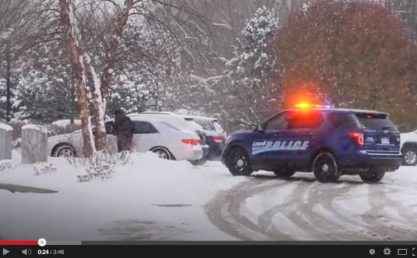 Ne ratez pas cette vidéo ! La Police, miracle de Noël !