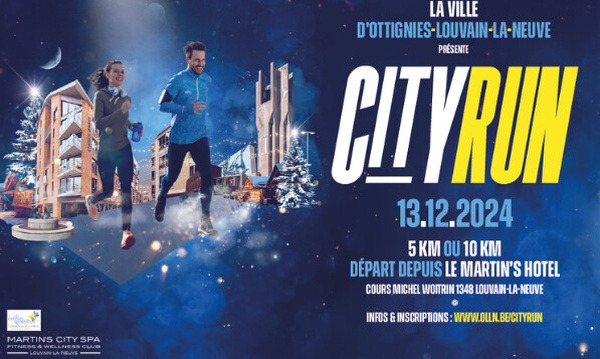 Découvrez Louvain-la-Neuve autrement avec la City Run !