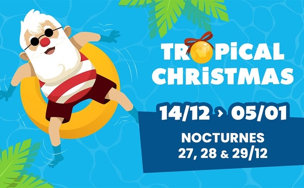 Tropical christmas à Aqualibi : Plongez dans l'hiver sous les tropiques