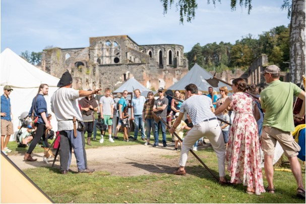 Les-mdiévales-2024-un-voyage-dans-le-temps-à-l’Abbaye-de-villers 6